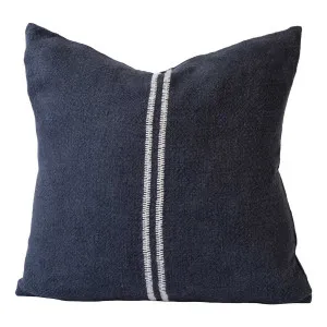 Orion Feather Fill Cushion 50x50cm in Midnight /White by OZ Design, a Cushions, Decorative Pillows for sale on Style Sourcebook