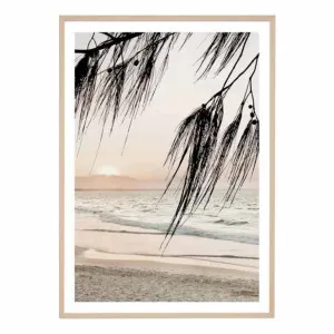 Wategos Sunset Framed Print in 87 x 122cm by OZ Design, a Prints for sale on Style Sourcebook