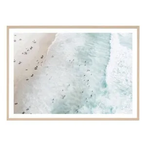 Burleigh Waves Framed Print in 45 x 33cm by OZ Design, a Prints for sale on Style Sourcebook