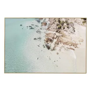 Byron View Box Framed Canvas in 137 x 92cm by OZ Design, a Painted Canvases for sale on Style Sourcebook