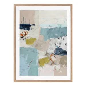 Chalk & Citrus Design 2 Portrait Framed Print in 84 x 105cm by OZ Design, a Prints for sale on Style Sourcebook