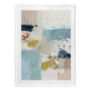 Chalk & Citrus Design 2 Portrait Framed Print in 55 x 70cm by OZ Design, a Prints for sale on Style Sourcebook