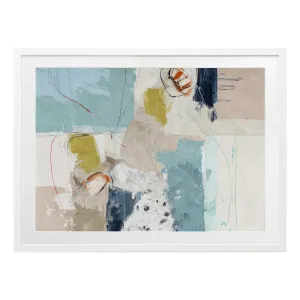 Chalk & Citrus Design 2 Landscape Framed Print in 142 x 106cm by OZ Design, a Prints for sale on Style Sourcebook
