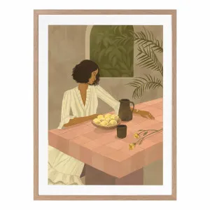 Ara & Lemons Framed Print in 84 x 105cm by OZ Design, a Prints for sale on Style Sourcebook