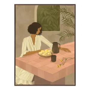 Ara & Lemons Box Framed Canvas in 63 x 93cm by OZ Design, a Painted Canvases for sale on Style Sourcebook