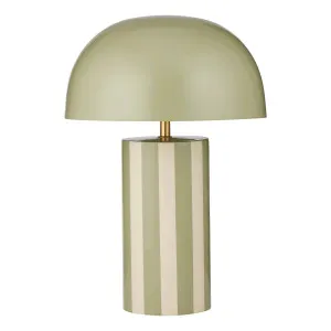 Raya Table Lamp 30x41cm in Sage / Ivory by OZ Design, a Table & Bedside Lamps for sale on Style Sourcebook