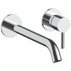 Fantini Nostromo 200m Spout Wall Basin Mixer - Chrome NOSWB200NPCHR by Fantini, a Kitchen Taps & Mixers for sale on Style Sourcebook