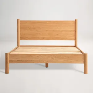 Ollie Double Bed Frame Bed Head, Oak, by Lounge Lovers by Lounge Lovers, a Bed Heads for sale on Style Sourcebook