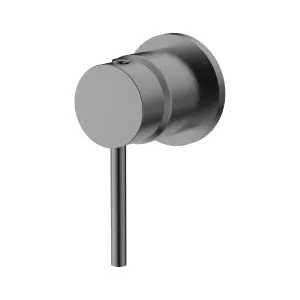 Misha Wall/Shower Mixer Trim Kit Brushed Gun Metal by Haus25, a Laundry Taps for sale on Style Sourcebook