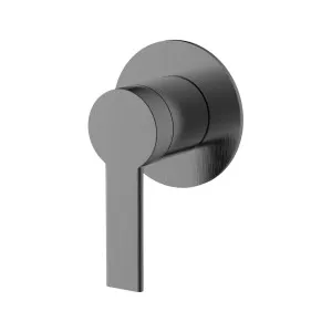 Lina Wall/Shower Mixer Trim Kit Brushed Gun Metal by Haus25, a Laundry Taps for sale on Style Sourcebook