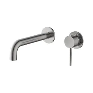 Misha Wall Basin Set 190 Trim Kit Brushed Nickel by Haus25, a Bathroom Taps & Mixers for sale on Style Sourcebook