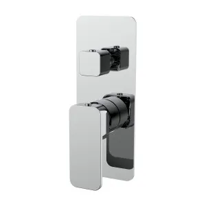 Platz Wall/Shower Mixer W Divertor Trim Kit Chrome by Haus25, a Laundry Taps for sale on Style Sourcebook