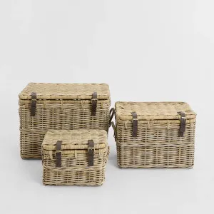 Set/3 Luna Storage Trunks/Chests by Florabelle Living, a Storage Units for sale on Style Sourcebook