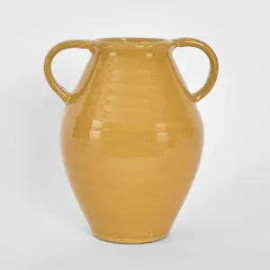 Petal Vase Mustard ETA 13/03/2026 by Florabelle Living, a Storage Units for sale on Style Sourcebook