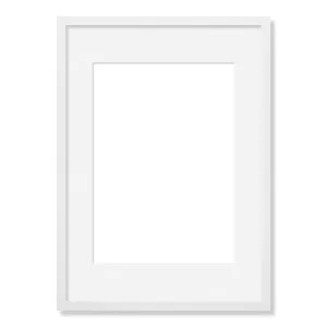 Decorator White A2/A3 Box Picture Frame by Profile Australia, a Picture Frames for sale on Style Sourcebook