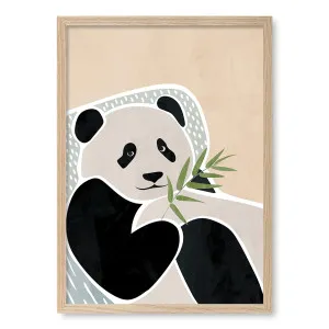 Lazy Panda Framed Art Print by Profile Australia, a Prints for sale on Style Sourcebook