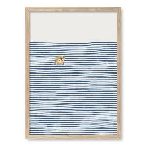 Otter In The Waves Framed Art Print by Profile Australia, a Prints for sale on Style Sourcebook