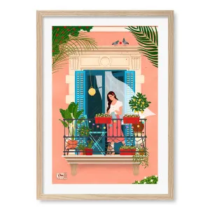 Barcelona Framed Art Print by Petra Holikova by Profile Australia, a Prints for sale on Style Sourcebook