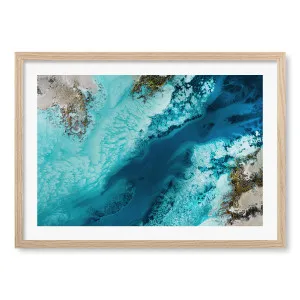 Salt Water Passage Framed Art Print by Petra Meikle by Profile Australia, a Prints for sale on Style Sourcebook