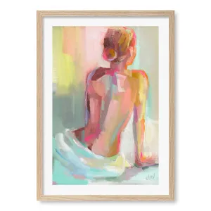 Woman Posing Framed Art Print by Jenny Westenhofer by Profile Australia, a Prints for sale on Style Sourcebook