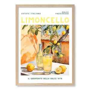 Limoncello Cocktail Framed Art Print by Profile Australia, a Prints for sale on Style Sourcebook