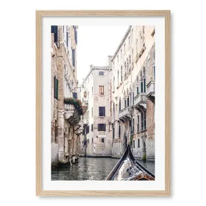 Venice Gondola 2 Framed Art Print by Profile Australia, a Prints for sale on Style Sourcebook
