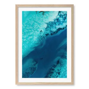 Salt Water Passage 2 Framed Art Print by Petra Meikle by Profile Australia, a Prints for sale on Style Sourcebook