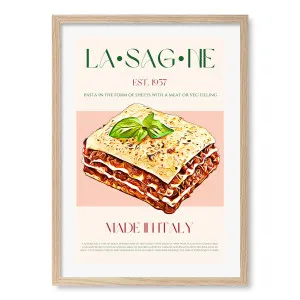 Layers of Lasagna Framed Art Print by Profile Australia, a Prints for sale on Style Sourcebook