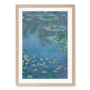 Water Lilies (1906) Framed Art Print by Claude Monet by Profile Australia, a Prints for sale on Style Sourcebook