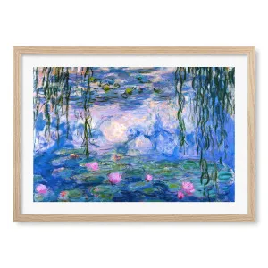 Water Lilies (1919) Framed Art Print by Claude Monet by Profile Australia, a Prints for sale on Style Sourcebook