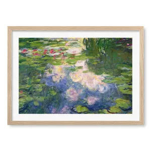 Water Lily Pond (1897) Framed Art Print by Claude Monet by Profile Australia, a Prints for sale on Style Sourcebook