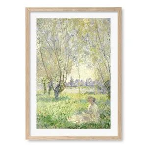 Under the Willows Framed Art Print by Claude Monet by Profile Australia, a Prints for sale on Style Sourcebook