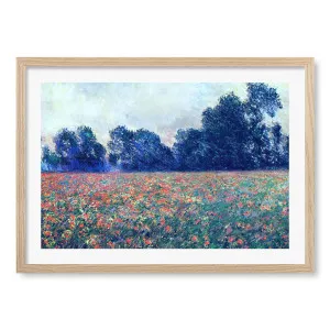 Poppy Field Framed Art Print by Claude Monet by Profile Australia, a Prints for sale on Style Sourcebook