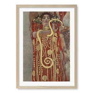 Hygieia Framed Art Print by Gustav Klimt by Profile Australia, a Prints for sale on Style Sourcebook