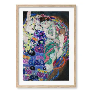 The Maiden Framed Art Print by Gustav Klimt by Profile Australia, a Prints for sale on Style Sourcebook