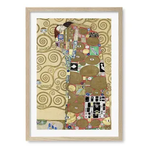 The Hug Framed Art Print by Gustav Klimt by Profile Australia, a Prints for sale on Style Sourcebook