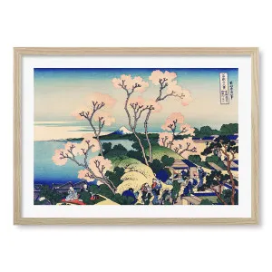 Goten Hill Shinagawa Framed Art Print by Hokusai by Profile Australia, a Prints for sale on Style Sourcebook