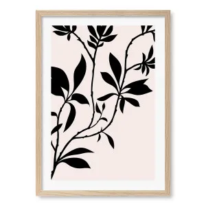 Silhouette Leaves Day Framed Art Print by Profile Australia, a Prints for sale on Style Sourcebook