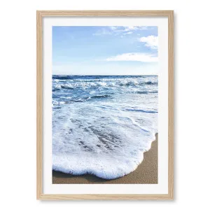 Sunrise Beach Foam Framed Art Print by Profile Australia, a Prints for sale on Style Sourcebook
