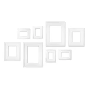 8 Piece White Memory Montage Gallery Wall Frame Set by Profile Australia, a Picture Frames for sale on Style Sourcebook