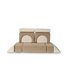 Modular Play Sofa - Cream/Beige Boucle - White/Beige - Mocka by Mocka., a Sofas for sale on Style Sourcebook