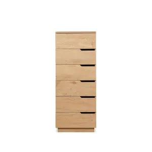 Zack Slim Tallboy - Natural - Mocka by Mocka., a Dressers & Chests of Drawers for sale on Style Sourcebook