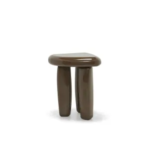Isola Side Table - [ Chocolate ] by ELLISON STUDIOS., a Side Table for sale on Style Sourcebook