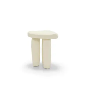 Isola Side Table - [ Antique White ] by ELLISON STUDIOS., a Side Table for sale on Style Sourcebook
