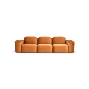 Muse 3 Seat Sofa - [ Malibu Caramel ] by ELLISON STUDIOS., a Sofas for sale on Style Sourcebook