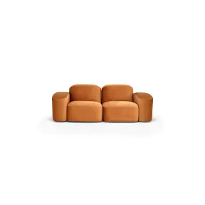 Muse 2 Seat Sofa - [ Malibu Caramel ] by ELLISON STUDIOS., a Sofas for sale on Style Sourcebook
