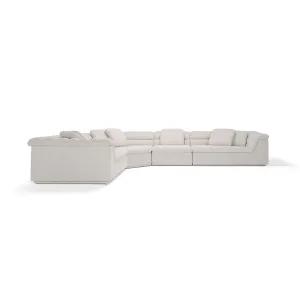 Float 4 Piece Modular Sofa - [ Byron Oyster ] by ELLISON STUDIOS., a Sofas for sale on Style Sourcebook
