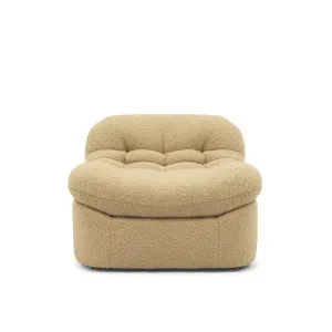 Glove Occasional Chair - [ Airlie Camel ] by ELLISON STUDIOS., a Chairs for sale on Style Sourcebook