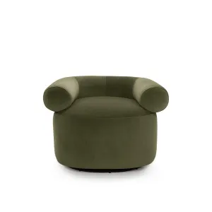 Huggy Swivel Armchair - [ Malibu Matcha ] by ELLISON STUDIOS., a Chairs for sale on Style Sourcebook