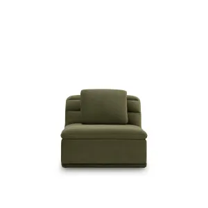 Float 1.5 Seat Armless Modular Piece - [ Malibu Matcha ] by ELLISON STUDIOS., a Sofas for sale on Style Sourcebook